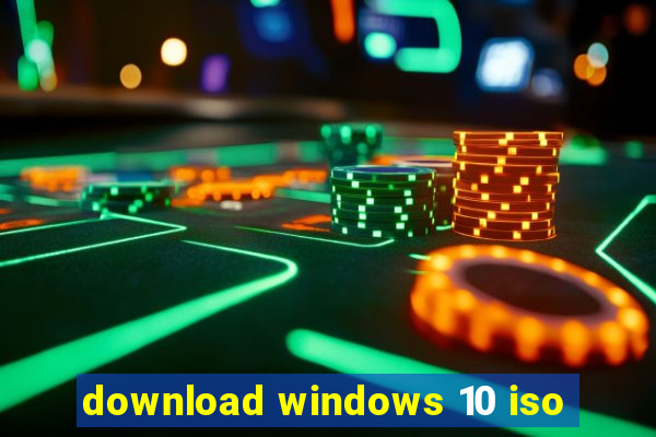 download windows 10 iso